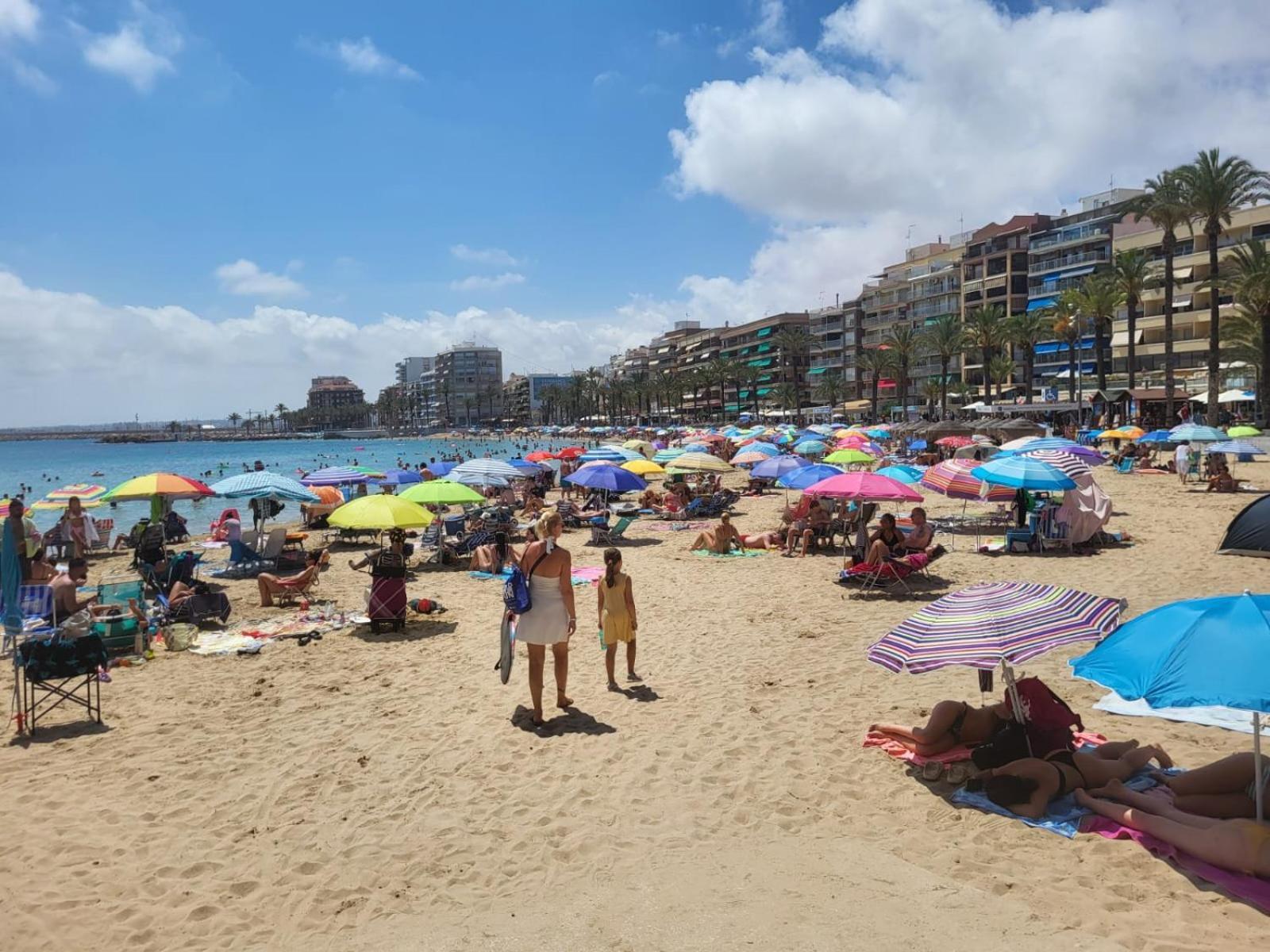 Sea View Luxury Apartment Victoria Torrevieja Bagian luar foto